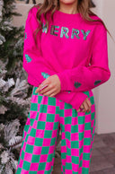 Merry Trees Lane Sequin Knit Sweater-Sweaters-Rae Collective, Women's Online Fashion Boutique Located in Phoenix, Arizona (Scottsdale Area)