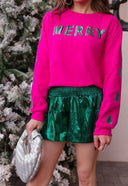 Merry Trees Lane Sequin Knit Sweater-Sweaters-Krush Kandy, Women's Online Fashion Boutique Located in Phoenix, Arizona (Scottsdale Area)
