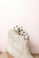 Mini Stone Horseshoe Stud Earrings-Stud Earrings-Rae Collective, Women's Online Fashion Boutique Located in Phoenix, Arizona (Scottsdale Area)