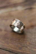 Sterling Silver Beach Vibe Spinner Ring-Spinner Rings-Rae Collective, Women's Online Fashion Boutique Located in Phoenix, Arizona (Scottsdale Area)