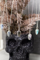 Coffin Stone Slabs-Chain Necklaces-Rae Collective, Women's Online Fashion Boutique Located in Phoenix, Arizona (Scottsdale Area)