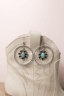 Floating Daisy Twisted Rope Earrings-Stud Earrings-Rae Collective, Women's Online Fashion Boutique Located in Phoenix, Arizona (Scottsdale Area)