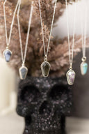 Coffin Stone Slabs-Chain Necklaces-Rae Collective, Women's Online Fashion Boutique Located in Phoenix, Arizona (Scottsdale Area)