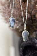 Coffin Stone Slabs-Chain Necklaces-Rae Collective, Women's Online Fashion Boutique Located in Phoenix, Arizona (Scottsdale Area)