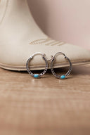 Hazels Western Single Stone Earrings-Stud Earrings-Rae Collective, Women's Online Fashion Boutique Located in Phoenix, Arizona (Scottsdale Area)