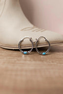 Hazels Western Single Stone Earrings-Stud Earrings-Rae Collective, Women's Online Fashion Boutique Located in Phoenix, Arizona (Scottsdale Area)