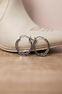 Hazels Western Single Stone Earrings-Stud Earrings-Rae Collective, Women's Online Fashion Boutique Located in Phoenix, Arizona (Scottsdale Area)