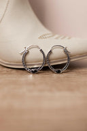 Hazels Western Single Stone Earrings-Stud Earrings-Rae Collective, Women's Online Fashion Boutique Located in Phoenix, Arizona (Scottsdale Area)