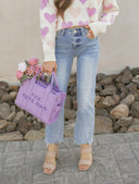 Mini Sweet Regards Tote Bag-Purses & Bags-Rae Collective, Women's Online Fashion Boutique Located in Phoenix, Arizona (Scottsdale Area)
