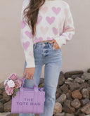 Hearts Galore Luxe Pearl Detail Sweater-Sweaters-Rae Collective, Women's Online Fashion Boutique Located in Phoenix, Arizona (Scottsdale Area)