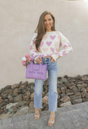 Mini Sweet Regards Tote Bag-Purses & Bags-Rae Collective, Women's Online Fashion Boutique Located in Phoenix, Arizona (Scottsdale Area)