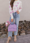 Hearts Galore Luxe Pearl Detail Sweater-Sweaters-Rae Collective, Women's Online Fashion Boutique Located in Phoenix, Arizona (Scottsdale Area)