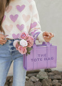 Mini Sweet Regards Tote Bag-Purses & Bags-Rae Collective, Women's Online Fashion Boutique Located in Phoenix, Arizona (Scottsdale Area)