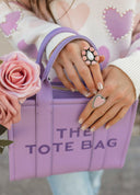 Mini Sweet Regards Tote Bag-Purses & Bags-Rae Collective, Women's Online Fashion Boutique Located in Phoenix, Arizona (Scottsdale Area)