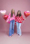 Hearts Galore Luxe Pearl Detail Sweater-Sweaters-Rae Collective, Women's Online Fashion Boutique Located in Phoenix, Arizona (Scottsdale Area)