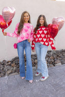 Hearts Galore Luxe Pearl Detail Sweater-Sweaters-Rae Collective, Women's Online Fashion Boutique Located in Phoenix, Arizona (Scottsdale Area)