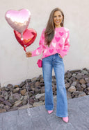 Hearts Galore Luxe Pearl Detail Sweater-Sweaters-Rae Collective, Women's Online Fashion Boutique Located in Phoenix, Arizona (Scottsdale Area)