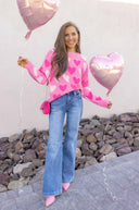 Hearts Galore Luxe Pearl Detail Sweater-Sweaters-Rae Collective, Women's Online Fashion Boutique Located in Phoenix, Arizona (Scottsdale Area)