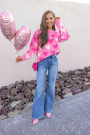 Hearts Galore Luxe Pearl Detail Sweater-Sweaters-Rae Collective, Women's Online Fashion Boutique Located in Phoenix, Arizona (Scottsdale Area)