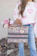Mini Butterfly Stroll Tote Bag Handbag-Purses & Bags-Rae Collective, Women's Online Fashion Boutique Located in Phoenix, Arizona (Scottsdale Area)