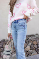 Vintage Charm Low Rise Straight-Leg Denim PLUS/REG-Jeans-Rae Collective, Women's Online Fashion Boutique Located in Phoenix, Arizona (Scottsdale Area)