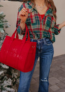 Weekend Wander Plaid Button-Down-Tops-Krush Kandy, Women's Online Fashion Boutique Located in Phoenix, Arizona (Scottsdale Area)