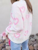 Sweetheart Luxe Knit Sweater-Sweaters-Rae Collective, Women's Online Fashion Boutique Located in Phoenix, Arizona (Scottsdale Area)