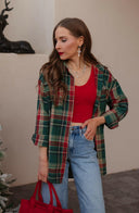 Weekend Wander Plaid Button-Down-Tops-Rae Collective, Women's Online Fashion Boutique Located in Phoenix, Arizona (Scottsdale Area)