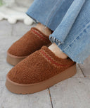 Fireside Kicks Sherpa Faux Fur Lined Slippers-Slippers-Rae Collective, Women's Online Fashion Boutique Located in Phoenix, Arizona (Scottsdale Area)