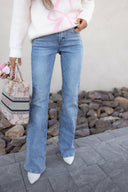Risen Timeless Charm Bootcut Jeans PLUS/REG-Jeans-Rae Collective, Women's Online Fashion Boutique Located in Phoenix, Arizona (Scottsdale Area)