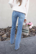 Risen Timeless Charm Bootcut Jeans PLUS/REG-Jeans-Rae Collective, Women's Online Fashion Boutique Located in Phoenix, Arizona (Scottsdale Area)