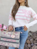 Mini Butterfly Stroll Tote Bag Handbag-Purses & Bags-Rae Collective, Women's Online Fashion Boutique Located in Phoenix, Arizona (Scottsdale Area)