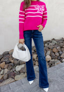 Risen Harper Wide Leg Flare Jeans-Jeans-Rae Collective, Women's Online Fashion Boutique Located in Phoenix, Arizona (Scottsdale Area)
