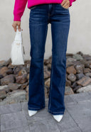 Risen Harper Wide Leg Flare Jeans-Jeans-Krush Kandy, Women's Online Fashion Boutique Located in Phoenix, Arizona (Scottsdale Area)