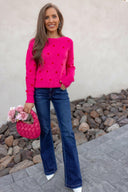 Risen Harper Wide Leg Flare Jeans-Jeans-Krush Kandy, Women's Online Fashion Boutique Located in Phoenix, Arizona (Scottsdale Area)