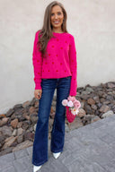 Risen Harper Wide Leg Flare Jeans-Jeans-Krush Kandy, Women's Online Fashion Boutique Located in Phoenix, Arizona (Scottsdale Area)