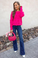 Risen Harper Wide Leg Flare Jeans-Jeans-Krush Kandy, Women's Online Fashion Boutique Located in Phoenix, Arizona (Scottsdale Area)
