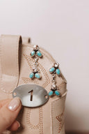 Turquoise & Wildhorse Earrings-Stud Earrings-Rae Collective, Women's Online Fashion Boutique Located in Phoenix, Arizona (Scottsdale Area)
