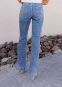 Sunset Highways Tummy Control Bootcut Vervet Jeans ( PLUS / REG)-Jeans-Rae Collective, Women's Online Fashion Boutique Located in Phoenix, Arizona (Scottsdale Area)