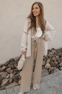 Contrast Open Front Dropped Shoulder Cardigan-Cardigan-Krush Kandy, Women's Online Fashion Boutique Located in Phoenix, Arizona (Scottsdale Area)