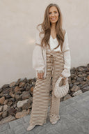 Contrast Open Front Dropped Shoulder Cardigan-Cardigan-Krush Kandy, Women's Online Fashion Boutique Located in Phoenix, Arizona (Scottsdale Area)