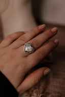 Single Stone Heart Rings | Krush Exclusive-Statement Rings-Rae Collective, Women's Online Fashion Boutique Located in Phoenix, Arizona (Scottsdale Area)
