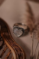 Single Stone Heart Rings | Krush Exclusive-Statement Rings-Rae Collective, Women's Online Fashion Boutique Located in Phoenix, Arizona (Scottsdale Area)
