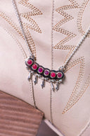 Striking Stones Sterling Silver Lightning Necklaces-Chain Necklaces-Rae Collective, Women's Online Fashion Boutique Located in Phoenix, Arizona (Scottsdale Area)
