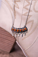 Striking Stones Sterling Silver Lightning Necklaces-Chain Necklaces-Rae Collective, Women's Online Fashion Boutique Located in Phoenix, Arizona (Scottsdale Area)