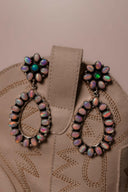 Krush Original Stone Earrings | The Pomegranate Hoops Collection-Rae Collective, Women's Online Fashion Boutique Located in Phoenix, Arizona (Scottsdale Area)