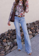 Indie Petals Floral Mesh Top-Long Sleeve Tops-Rae Collective, Women's Online Fashion Boutique Located in Phoenix, Arizona (Scottsdale Area)