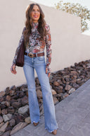 Rustic Revival Oval Buckle Belt-Belts-Rae Collective, Women's Online Fashion Boutique Located in Phoenix, Arizona (Scottsdale Area)