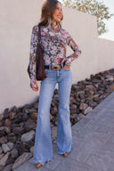Rustic Revival Oval Buckle Belt-Belts-Rae Collective, Women's Online Fashion Boutique Located in Phoenix, Arizona (Scottsdale Area)