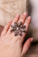 Sweet & Simple Daisy Rings-Cluster Rings-Rae Collective, Women's Online Fashion Boutique Located in Phoenix, Arizona (Scottsdale Area)